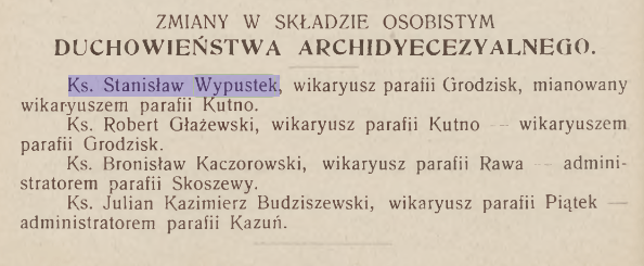 Wypustek Stanisław