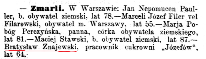 Znajewski Bratysław