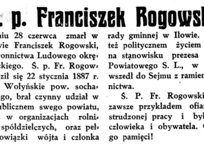 Rogowski Franciszek